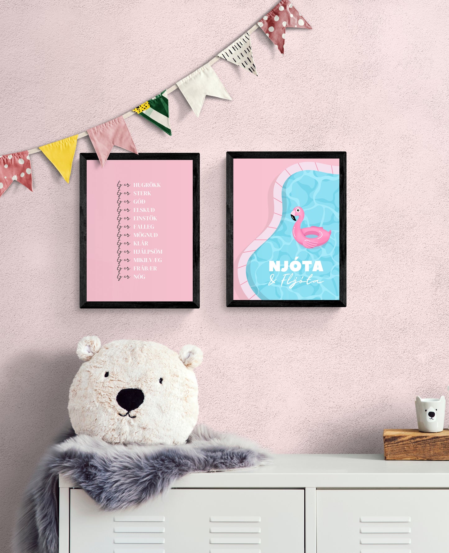 Ég er.. + njóta & fljóta