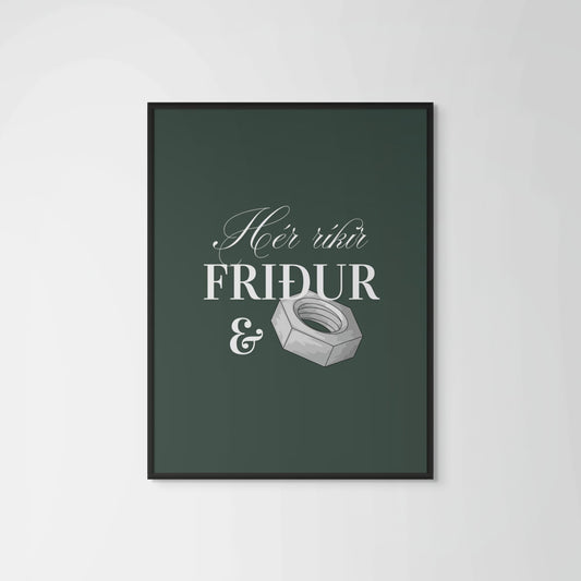 Hér ríkir friður & ró